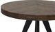 Moe's Home Collection Parq Cappuccino Round Dining Table with Black Base-1