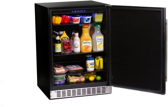 Azure 5.6 Cu. Ft. Stainless Steel Under the Counter Refrigerator-3
