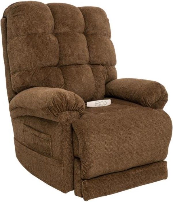 Mega Motion® Angus Nutmeg Power Lift Recliner with Deluxe Heat and Massage-0