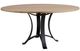 Artisan & Post by Vaughan-Bassett Dovetail Bleached White Dining Table with Black Base-0