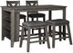 Signature Design by Ashley® Caitbrook 5-Piece Gray Counter Height Dining Set-0