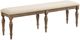 Winners Only® Augusta Brown/Vanilla Bench-0