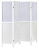 Coaster® Mattison 4-Panel White Room Divider Folding Shoji Screen Set-0