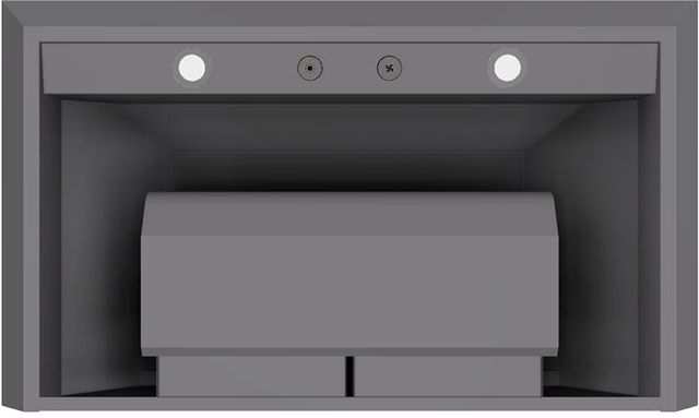 Vent-A-Hood® 36" Gunsmoke Euro Style Wall Mounted Range Hood-2