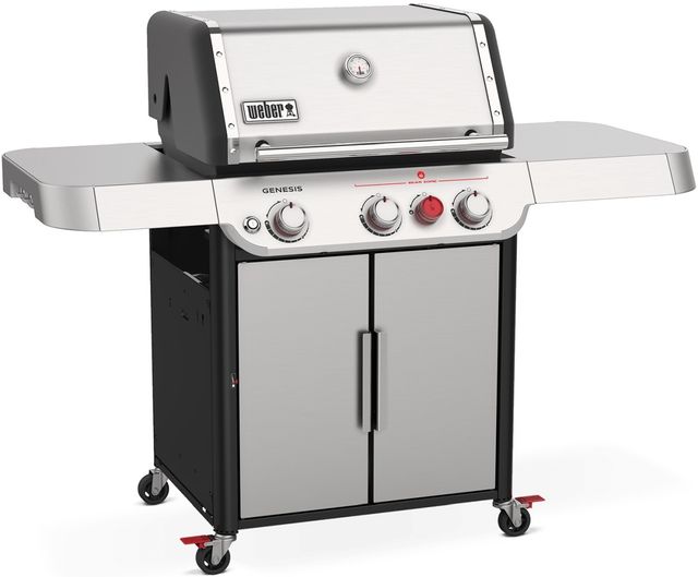 Weber® Genesis 3-Burner Stainless Steel Freestanding Liquid Propane Gas Grill-1