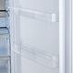 FORNO® Maderno Espresso 28" 13.6 Cu. Ft. White Built-In Convertible Column Refrigerator with Antique Brass Handles-2