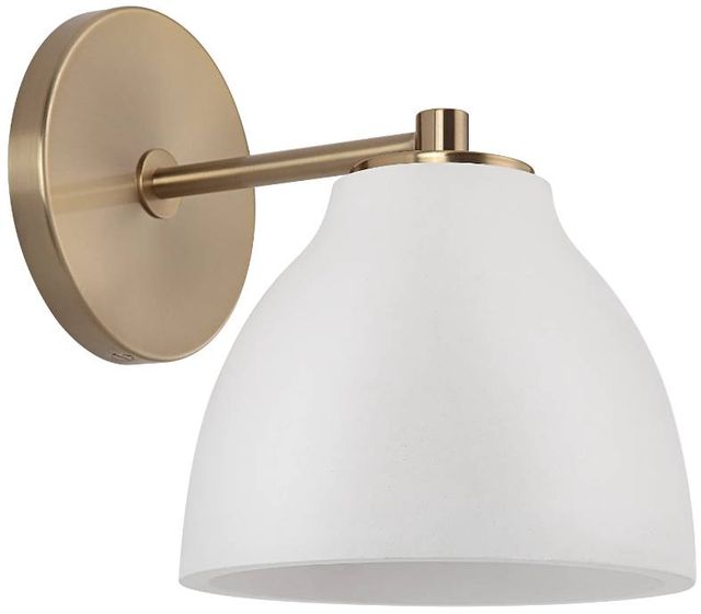 Renwil® Mazia Plated Burnished Brass Wall Scone-0