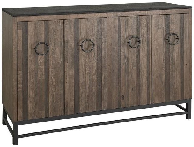 International Furniture Direct Ebano Brown Console-0