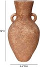 TOV Furniture Earthenware Roman Terracotta Flower Vase-2