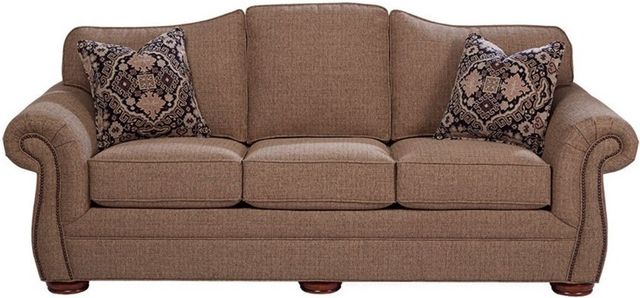 Craftmaster® Customizable Craftmaster Essentials Three Cushion Sofa-2