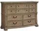 Magnussen Home® Marisol Graphite Dresser and Shaped Mirror-3