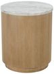 Rowe® Delray Carrara End Table with Brindle Base-0