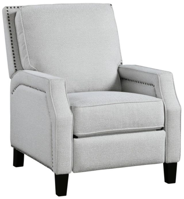 Homelegance® Berenson Gray Manual Push Back Recliner-0