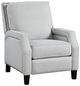 Homelegance® Berenson Gray Manual Push Back Recliner-0