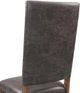 Elements International Gramercy Gray/Walnut Straight Leg Dining Side Chair-4