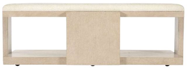Hooker® Furniture Westwood Tillson Cloud Cocktail Table with Polished Limestone Base-2