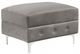 Furniture of America® Ciabattoni Gray Ottoman-0