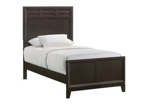 Beaumont Merlot Twin Bed