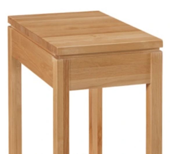Archbold Furniture Customizable 2 West Modern Chairside Table-1