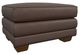 La-Z-Boy® Mackenzie Cognac Leather Ottoman-0