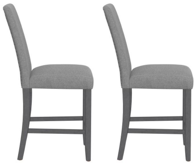 Emerald Home Seneca 2-Piece Gray Counter Stool Set-4