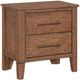 Legends Home Etta Walnut Nightstand-0