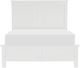 Mazin Furniture Blaire Farm White King Panel Bed-1