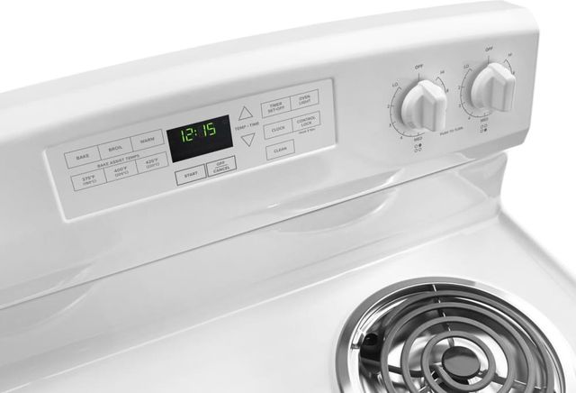 Amana® 30" White Freestanding Electric Range-4