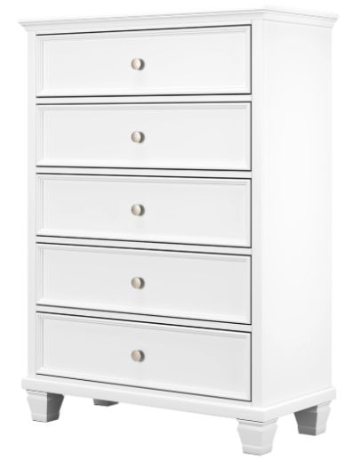 Signature Design by Ashley® Fortman White Chest-3