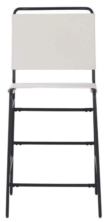 Powell® Wade Black/Cream Counter Stool-3