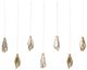 Currey & Company Glace Silver Rectangular Multi-Drop Pendant Lighting-0