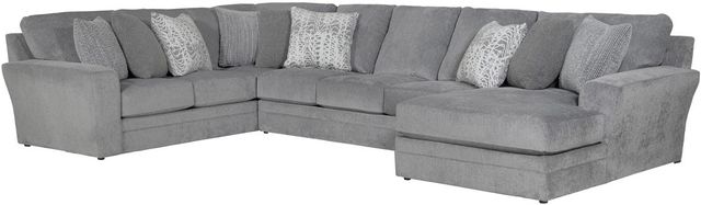 American Wholesale Furniture Glacier 3-Piece Shark U-Shape Sectional and Chaise-0