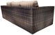 CabanaCoast® Customizable Louvre Wicker Outdoor Sofa-2