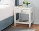 Braxton Culler Customizable Naples Nightstand with Glass Top-4