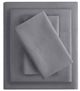 Olliix by Clean Spaces Charcoal Infused Charcoal King Solid Microfiber Sheet Set-0