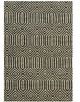 A & B Home Black/Brown 2'x3' Area Rug-1