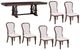 Liberty Furniture Provence Park 7-Piece Chateau Brown/Cream Optional Trestle Dining Table Set-0
