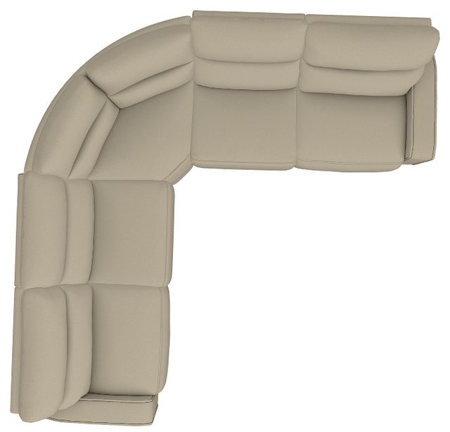La-Z-Boy® Maddox 5-Piece Sand Curve Manual Reclining Sectional-3