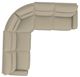 La-Z-Boy® Maddox 5-Piece Sand Curve Manual Reclining Sectional-3