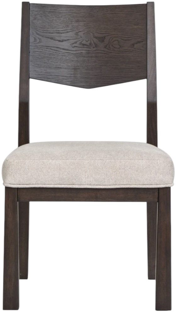 Magnussen Home® Tauren Coffee Bean Trestle Side Chair-1