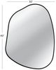 Bassett Mirror Karaniya Black Wall Mirror-2
