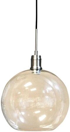 Harp & Finial® Luca Clear/Nickel Pendant-1