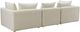 TOV Furniture Hangover 3-Piece Off-White 112" Modular Sofa-4