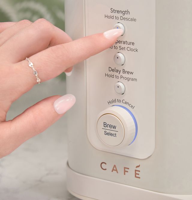CAFÉ™ 10 Cup Buttercream Specialty Drip Countertop Coffee Maker-3