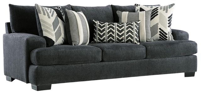 Albany Industries Clash Charcoal Sofa-0