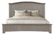 International Furniture Direct Ridge Gray Eastern King Panel Bed-0