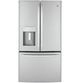 GE® 36" 22.1 Cu. Ft. Fingerprint Resistant Stainless Steel Counter Depth French Door Refrigerator-0