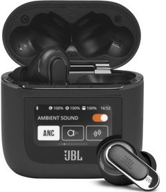 JBL® Tour Pro 2 Black Wireless Noise Cancelling Ear Buds