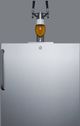 Summit® Commercial 5.5 Cu. Ft. Stainless Steel Beer Cooler/Kegerator-4