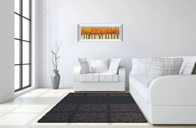 Classy Art Avenue by Mark Chandon Mirrored Frame Wall Art-3
